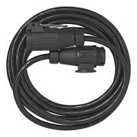 Verlängerungskabel 5M mit Stecker und Steckdose 13-polig IP44