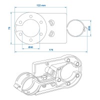 Steckdosenhalter