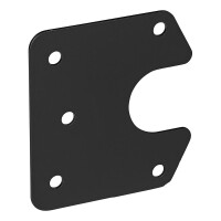Steckdosenhalter Metall 9,4 x 8,7 cm