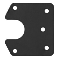 Steckdosenhalter Metall 9,4 x 8,7 cm
