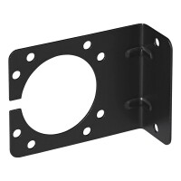 Steckdosenhalter Metall gewinkelt 9,25 x 7 cm