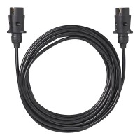 Verlängerungskabel 7M mit 2x Stecker 7-polig PVC IP44