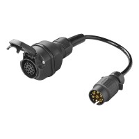 Adapterkabel 30 cm von 7-polig auf 13-polig Typ Multicon...