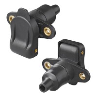 Steckdose 2-polig PVC IP44