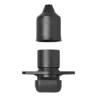 Steckdose 2-polig PVC IP44
