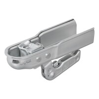 Kugelkupplung Stahl vertikal 2 Löcher quadratisch 60mm 1300kg gebremst