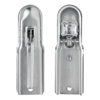Kugelkupplung Stahl vertikal 2 Löcher quadratisch 60mm 1300kg gebremst