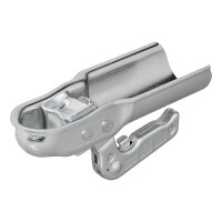 Kugelkupplung Stahl vertikal 2 Löcher rund 70mm 1300kg gebremst
