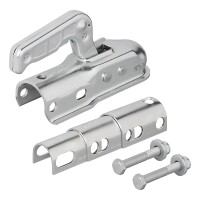 Kugelkupplung Stahl rund 35-50mm 1300kg gebremst