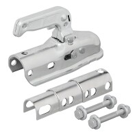 Kugelkupplung Stahl rund 40/45/50mm 2300kg gebremst