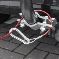 Sicherheitskupplung mit Falz für Abreißseil Anhänger