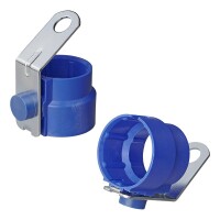 Anhänger Steckerhalter Kunststoff blau für 7/13-polige Stecker