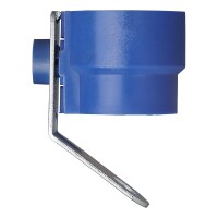 Anhänger Steckerhalter Kunststoff blau