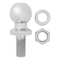 Anhängerkupplungskugel gerade M22 x 50mm E-Typ geprüft