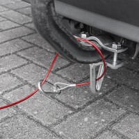 Abreißseil 1M im Blister 1M mit Gabelkopf