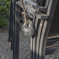 Rundbügel-Vorhangschloss 90mm im Blister