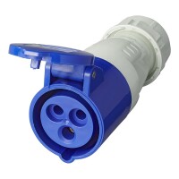 CEE-Kupplung 3-polig 16A für  Caravan Wohnmobil Wohnwagen