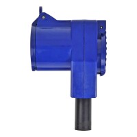 CEE-Winkelkupplung + Schuko Steckdose 16 Ampere IP44