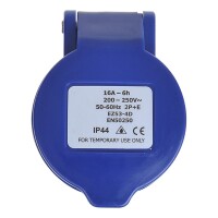 Adapter Kupplung von Schuko nach CEE