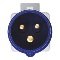 Adapter Kupplung von CEE nach französische Steckdose