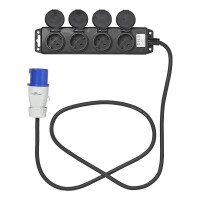 CEE 4-fach Schuko Steckdosenleiste 1,5M
