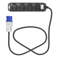 CEE 4-fach Schuko Steckdosenleiste 1,5M