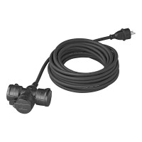 Steckdose Schuko 3-fach 10M 3x 1,5 mm²
