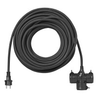 Steckdose Schuko 3-fach 25M 3x 2,5 mm²