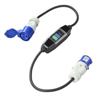 Adapterkabel 120cm 3x1,5mm² CEE + Fehlerstromschutzschalter