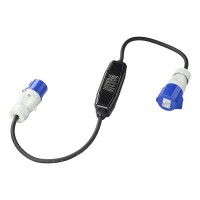 Adapterkabel 120cm 3x1,5mm² CEE + Fehlerstromschutzschalter