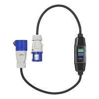 Adapterkabel 120cm 3x1,5mm² CEE + Fehlerstromschutzschalter