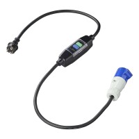 Adapterkabel 150cm 3x 2,5mm² von Schuko nach CEE +...