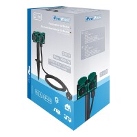Gartensteckdose Schuko 2-fach mit Erdspieß 2M 3x1,5mm²