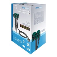 Gartensteckdose Schuko 2-fach mit Erdspieß 2M 3x2,5mm²
