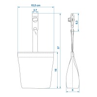 Pro Plus Sandsäcke für Schutzhülle Plane Kite  - Set von 4 Stück