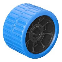 Anhänger Boottrailer Seitenrolle PE blau