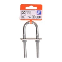U-Bolzen 8x100 mm, V4A RVS AISI 316