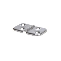 Scharnier 60x39 mm, V4A RVS AISI 316, 4 loch