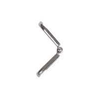 Scharnier 60x39 mm, V4A RVS AISI 316, 4 loch