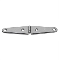 Scharnier 145x30 mm, V4A RVS AISI 316, 4 loch