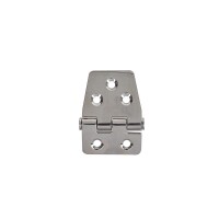 Scharnier 58x40 mm, V4A RVS AISI 316, 5 loch