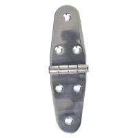 Scharnier 145x72 mm, V4A RVS AISI 316, 6 loch