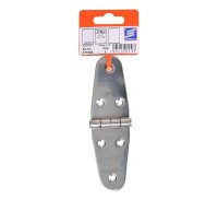 Scharnier 145x72 mm, V4A RVS AISI 316, 6 loch