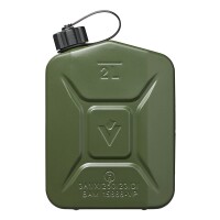 Benzinkanister 2L metall grün UN-geprüft