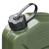 Benzinkanister 2L metall grün UN-geprüft