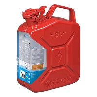 Benzinkanister 5L metall rot UN- & TüV/GS-geprüft