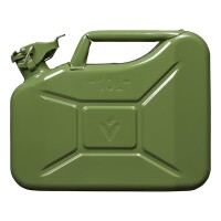 Benzinkanister 10L Metall grün UN- & TüV/GS-geprüft