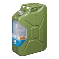 Benzinkanister 20L metall grün mit magnetischem Schraubverschluss UN- & TüV/GS-geprüft