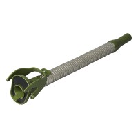Ausgießer metall flexibel geeignet für Benzin (art. 530080 - 530081 - 530109)