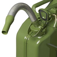 Ausgießer metall flexibel geeignet für Benzin (art. 530080 - 530081 - 530109)